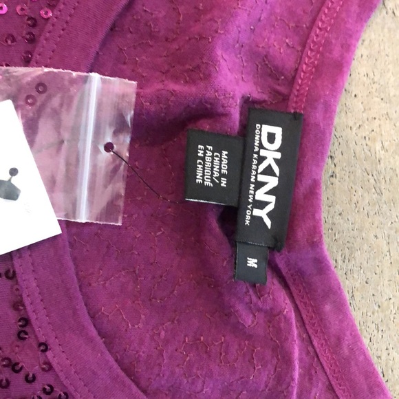 DKNY sequin tshirt, NWT! - Picture 2 of 6